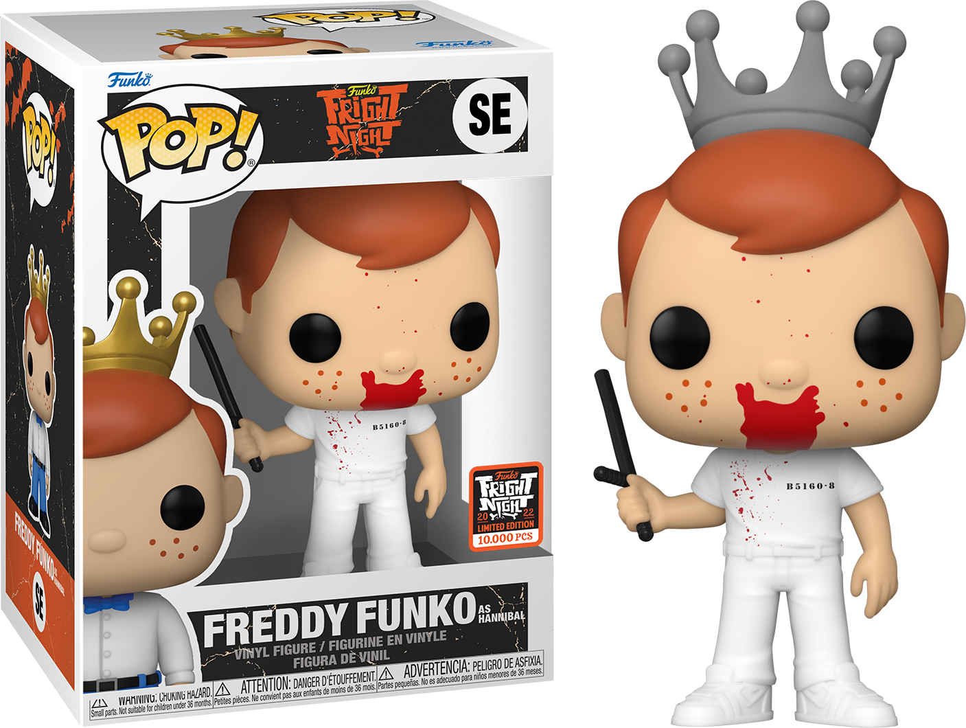 Freddy Funko as Hannibal Pop! Vinyl Figure ( 2022 Frieght Night Exclusive)
