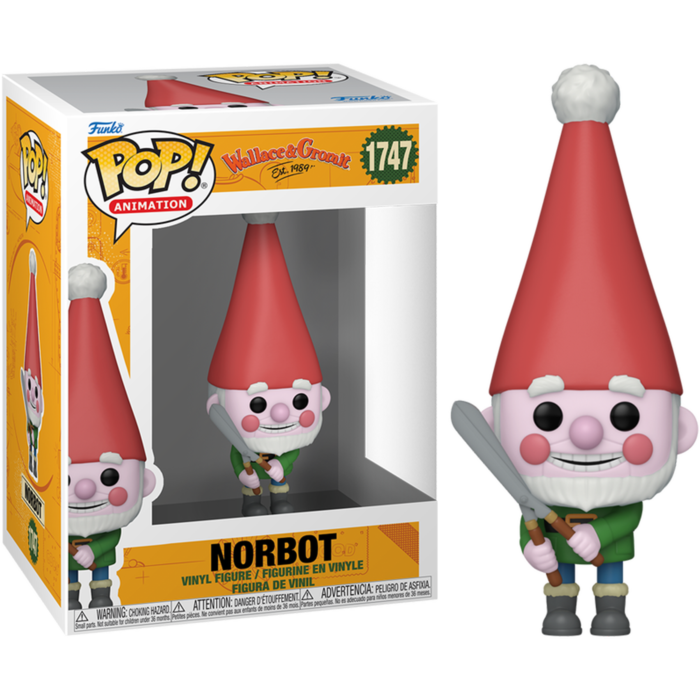 Wallace &amp; Gromit: Vengeance Most Fowl - Norbot Pop! Vinyl Figure