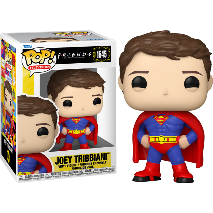 Friends - Joey Tribbiani in Superman Costume Pop! Vinyl Figure