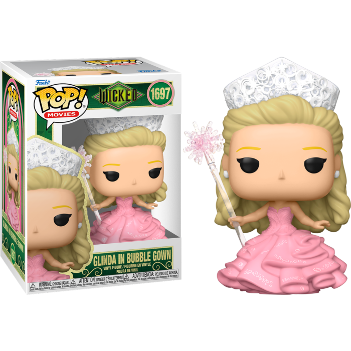 Wicked (2024) - Glinda in Bubble Gown Pop! Vinyl Figure