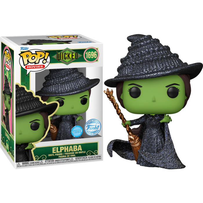 Wicked (2024) - Elphaba Diamond Glitter Pop! Vinyl Figure