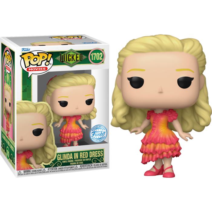 Wicked (2024) - Glinda in Red Dress Pop! Vinyl Figure