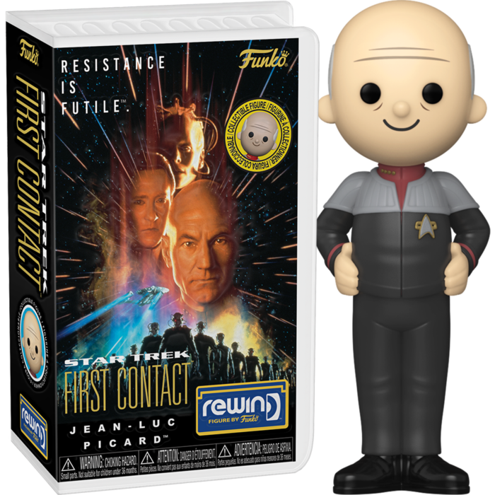 Star Trek: First Contact - Jean-Luc Picard Rewind Vinyl Figure