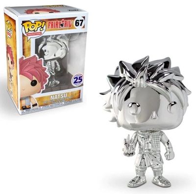Fairy Tail- Natsu Silver Chrome Pop! Vinyl Figure