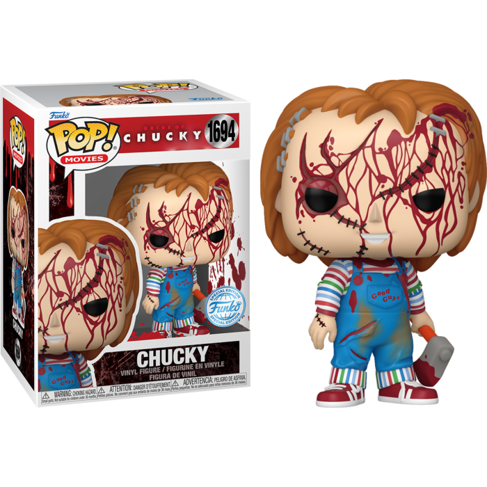 Bride of Chucky - Chucky (Battle Damaged) Pop! Vinyl Figure