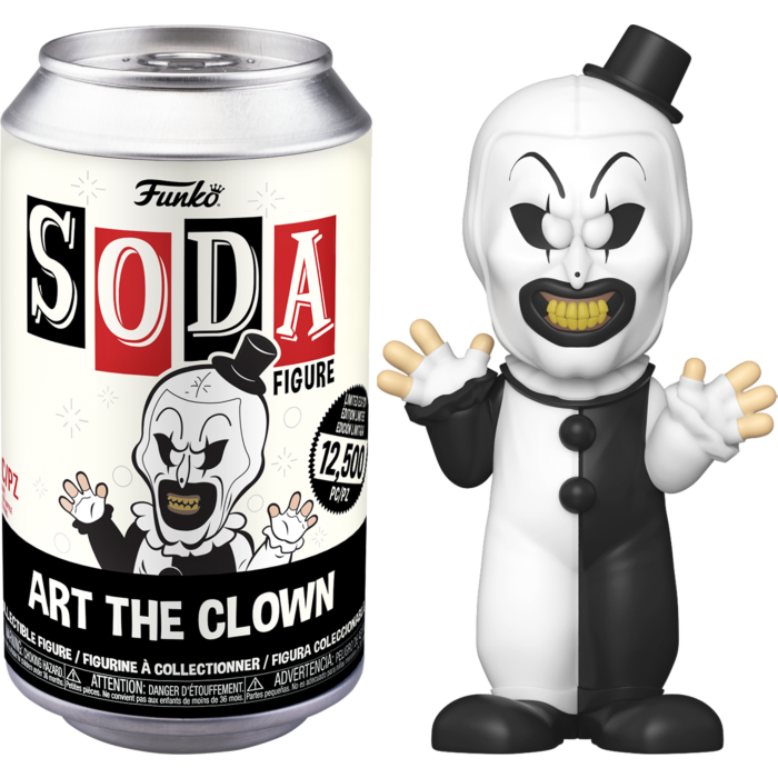 Terrifier - Art the Clown SODA Vinyl Figure