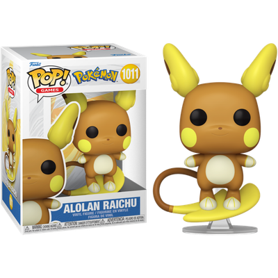 Pokemon - Alolan Raichu Pop! Vinyl Figure