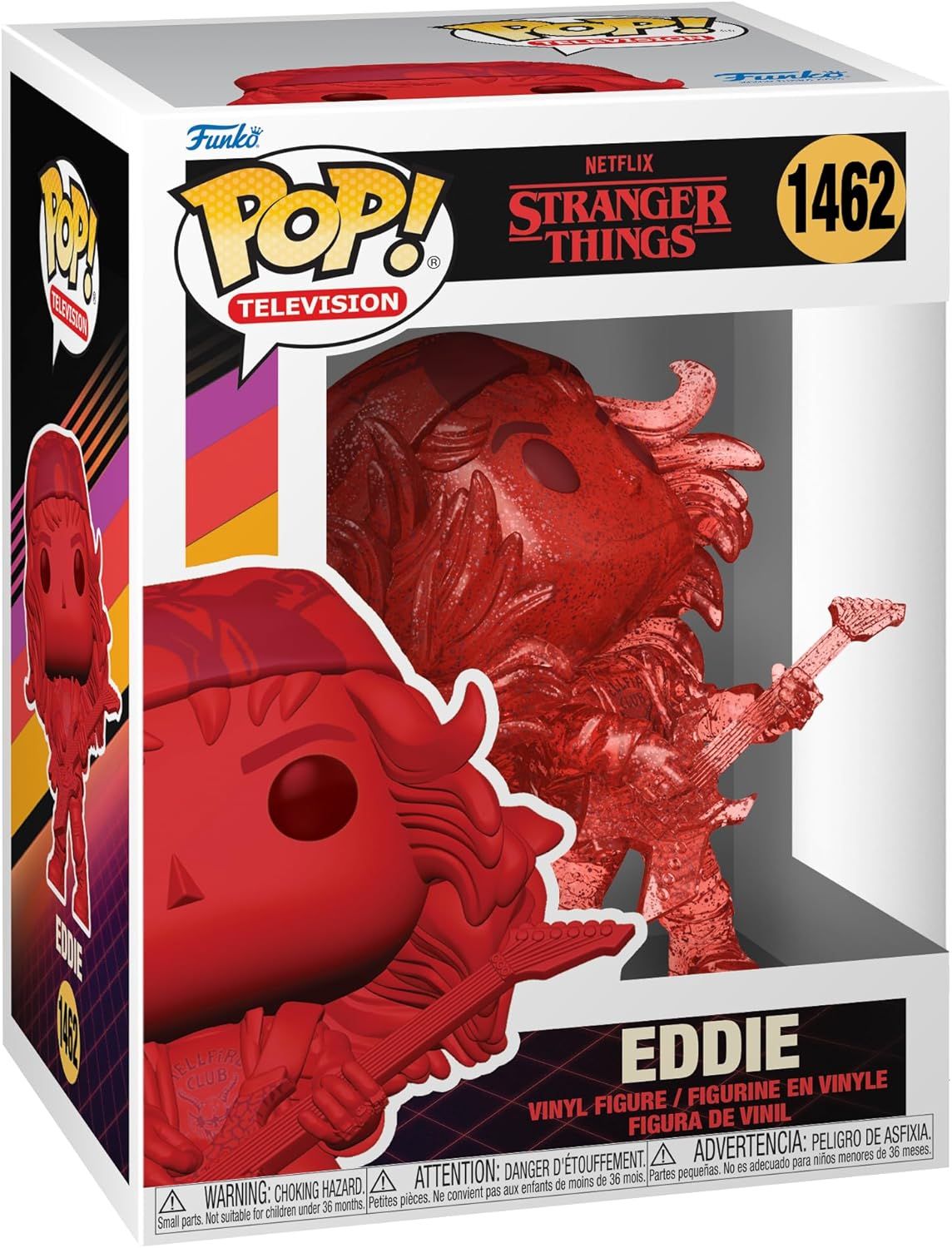 Stranger Things- Eddie Red Pop! Vinyl Figure (box Minor Damahged)