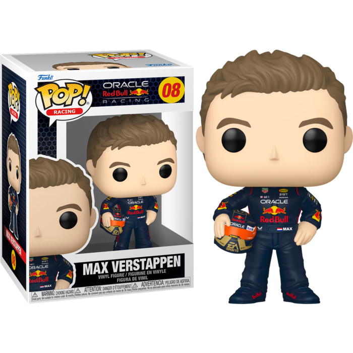 Formula 1 - Max Verstappen with Helmet Pop! Vinyl Figure