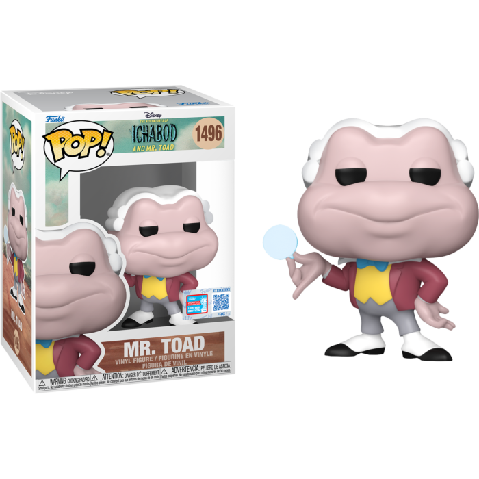 The Adventures of Ichabod and Mr. Toad - Mr. Toad Pop! Vinyl Figure (2024 Fall Convention Exclusive)