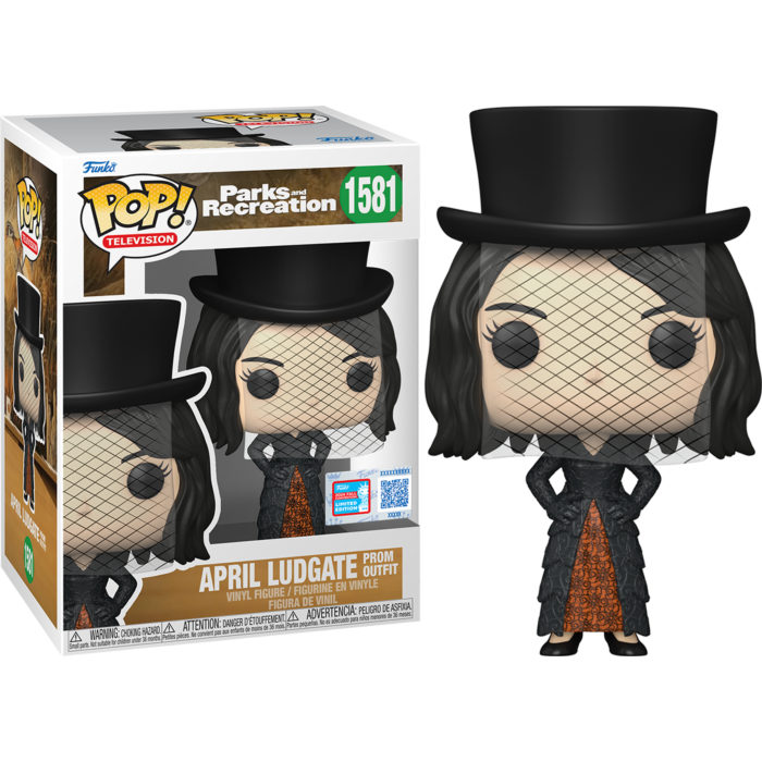 Parks &amp; Recreation - April Ludgate in Prom Outfit Pop! Vinyl Figure (2024 Fall Convention Exclusive)