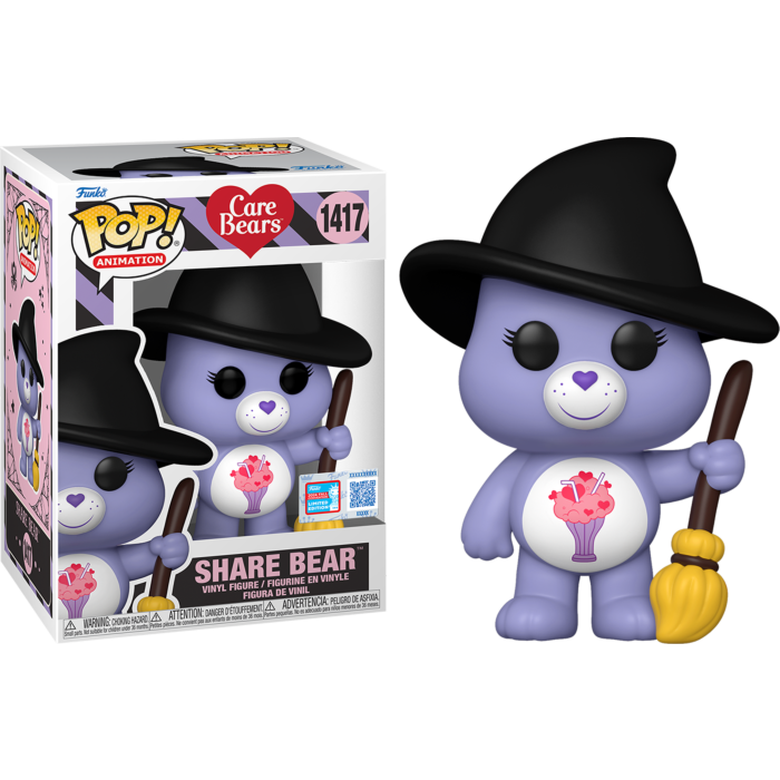 Care Bears - Share Bear Witch Pop! Vinyl Figure (New York Comic Convention Exclusive 2024)