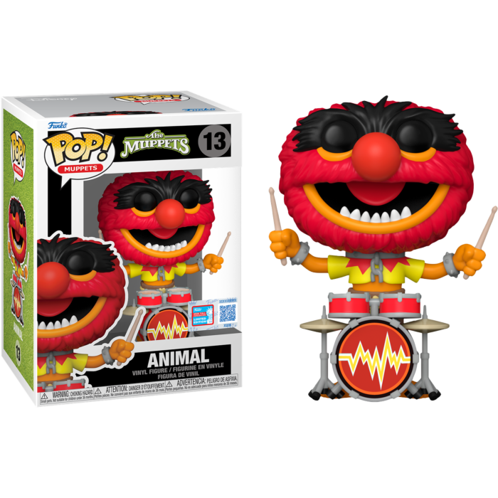 Muppets (2024) - Animal on Drums Pop! Vinyl Figure (New York Comic Convention Exclusive 2024)