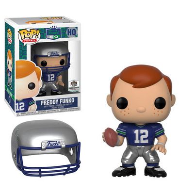 Freddy Funko- Football Freddy Throwback Pop! Vinyl Figure (Funko Exclusive)