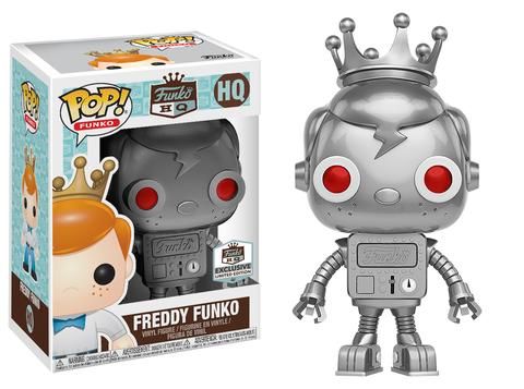 Freddy Funko- Robot Pop! Vinyl Figure (Funko HQ Exclusive)