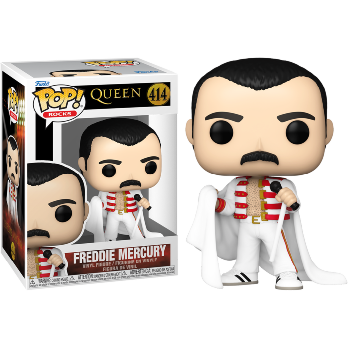 Queen - Freddie Mercury with Cape Pop! Vinyl Figure