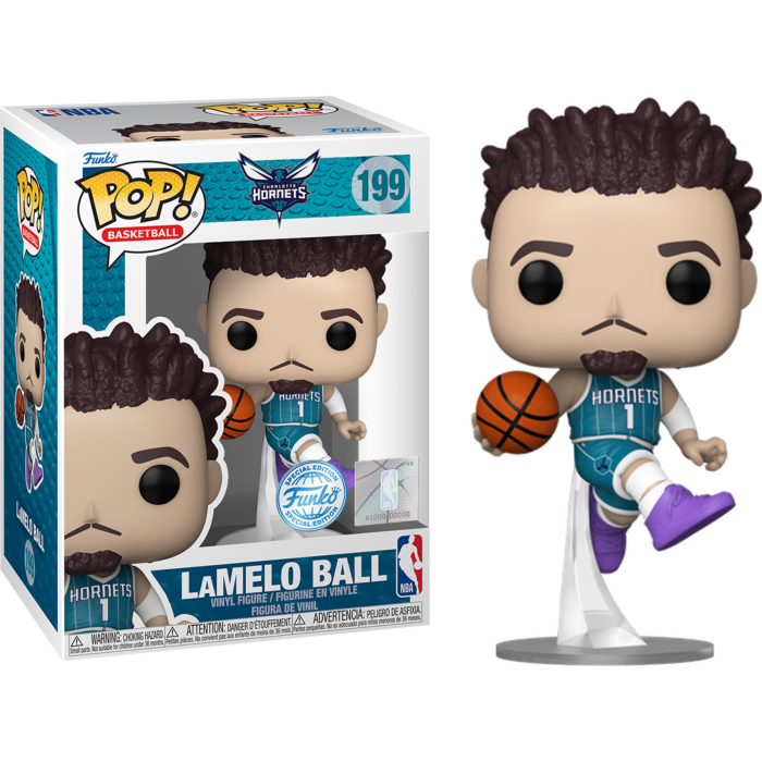 NBA Basketball: Hornets - LaMelo Ball Pop! Vinyl Figure