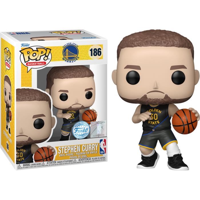 NBA Basketball: Warriors - Stephen Curry (23-24 Statement) Pop! Vinyl Figure