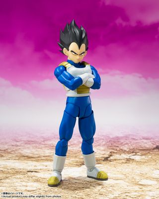 Dragon Ball Daima S.H.Figuarts Vegeta Action Figure view 2 - Mighty Toys Australia
