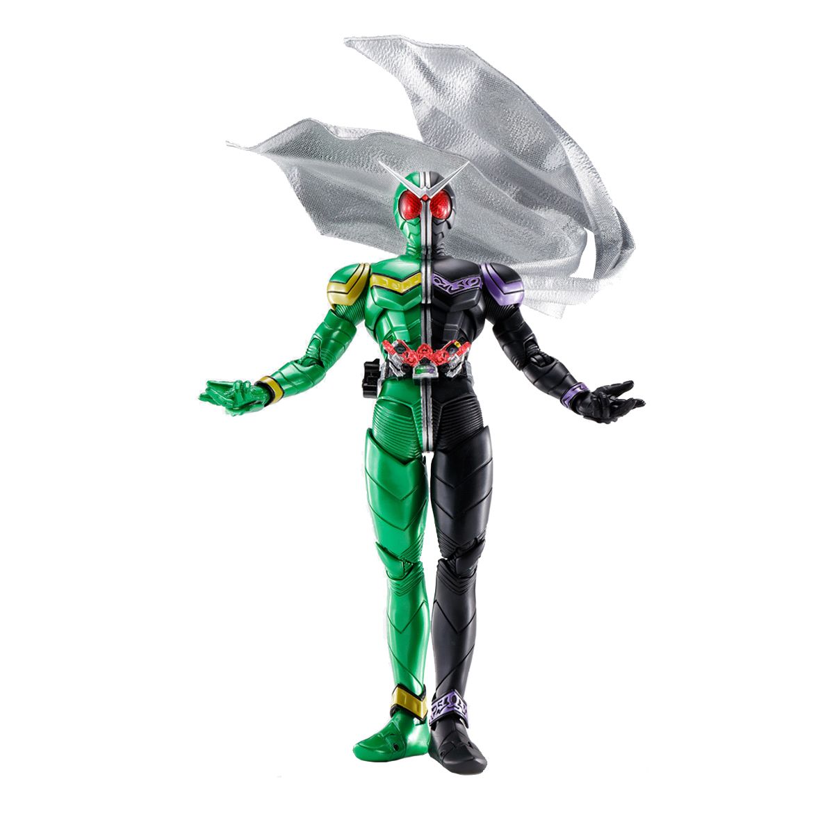 Pre-Order: Fuuto PI S.H.Figuarts -Shinkocchou Seihou- Kamen Rider Double Cyclone Joker Action Figure (Reissue)