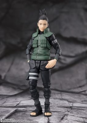 Naruto: Shippuden S.H.Figuarts Shikamaru Nara (Brilliant Strategist) Action Figure view 2 - Mighty Toys Australia