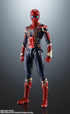 Spider-Man: No Way Home S.H.Figuarts Iron-Spider Action Figure (Reissue) view 2 - Mighty Toys Australia