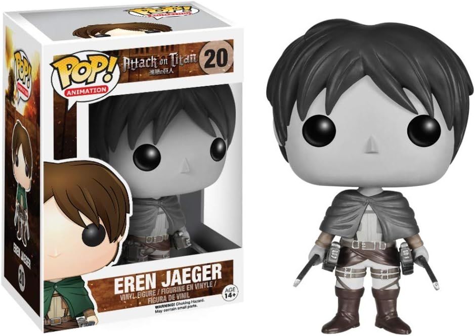 Attack On Titan- Eren Jaeger Manga Black and White Pop! Vinyl Figure