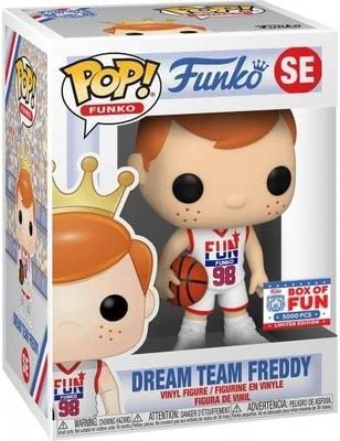 Freddy Funko- Dream Team Freddy Pop! Vinyl Figure ( 021 Box of Fun Limited to 5000pcs Exclusive)