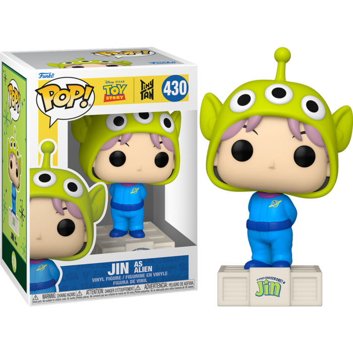 Toy Story x TinyTAN: BTS - Jin as Alien Pop! Vinyl Figure
