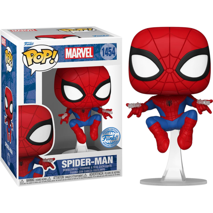 Marvel - Spider-Man with Webshooters Pop! Vinyl Figure