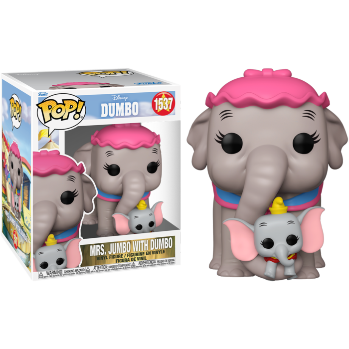 Dumbo (1941) - Mrs. Jumbo with Dumbo Super Sized 6&quot; Pop! Vinyl Figure