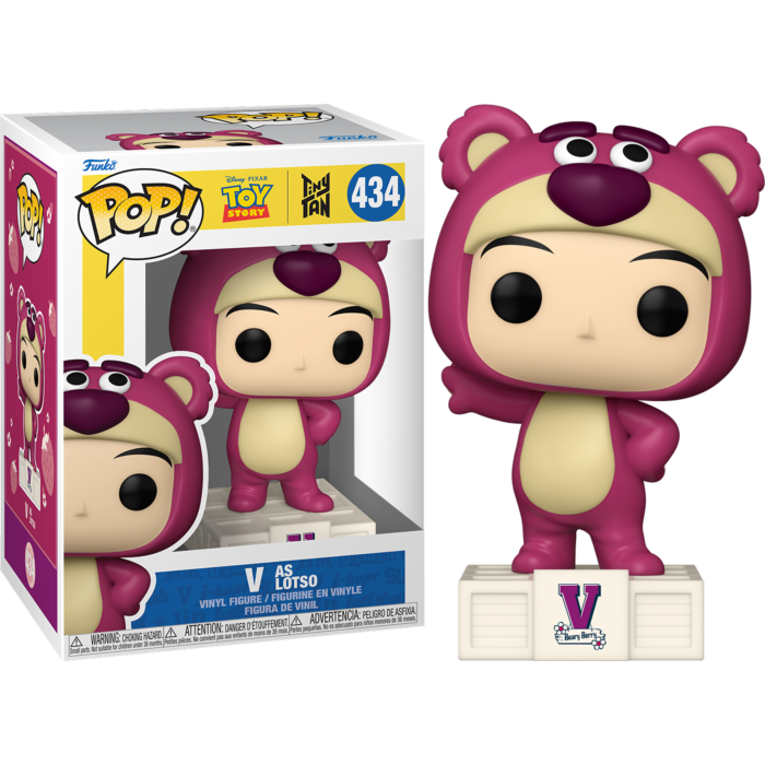 Toy Story x TinyTAN: BTS - V as Lotso Pop! Vinyl Figure