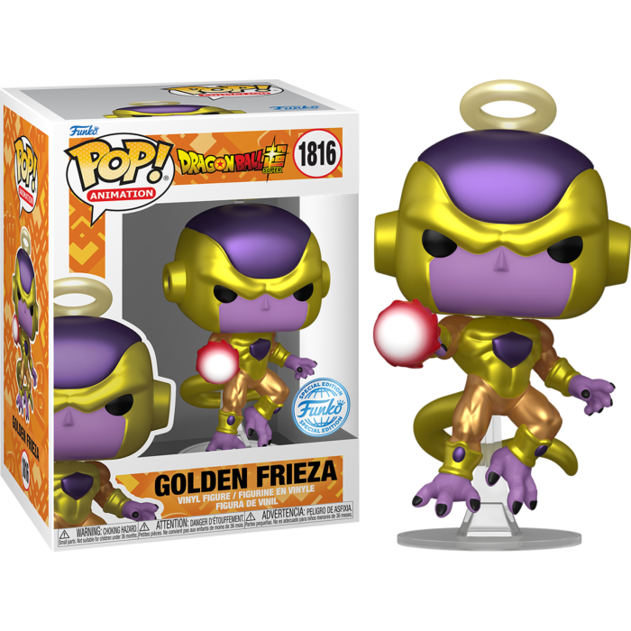Dragon Ball Super - Golden Frieza Metallic Pop! Vinyl Figure