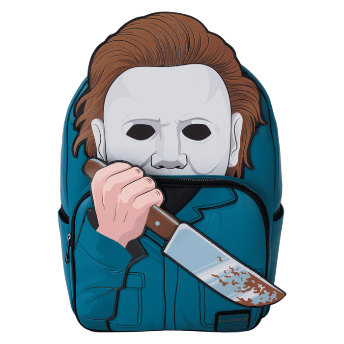 Pre- Order: Halloween - Michael Myers Cosplay Glow in the Dark 18&quot; Faux Leather Backpack