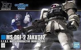 HGUC GUNDAM - 1/144 - F2-ZAKU (EARTH FEDERATION TYPE)