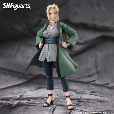 Naruto: Shippuden S.H.Figuarts Tsunade (The Legendary Medical Ninja) Action Figure view 2 - Mighty Toys Australia
