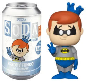 Freddy Funko as Batman Soda Vinyl Figure
