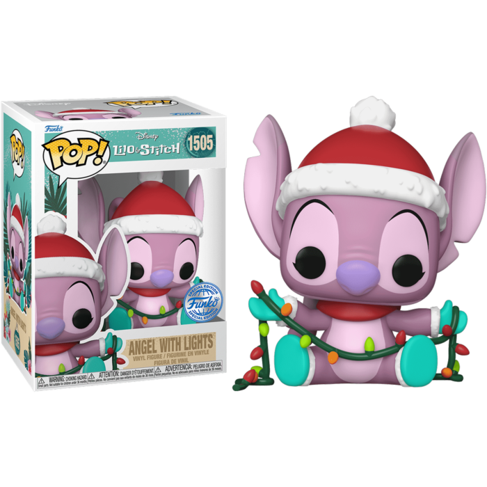Lilo &amp; Stitch - Angel with Lights Holiday Pop! Vinyl Figure