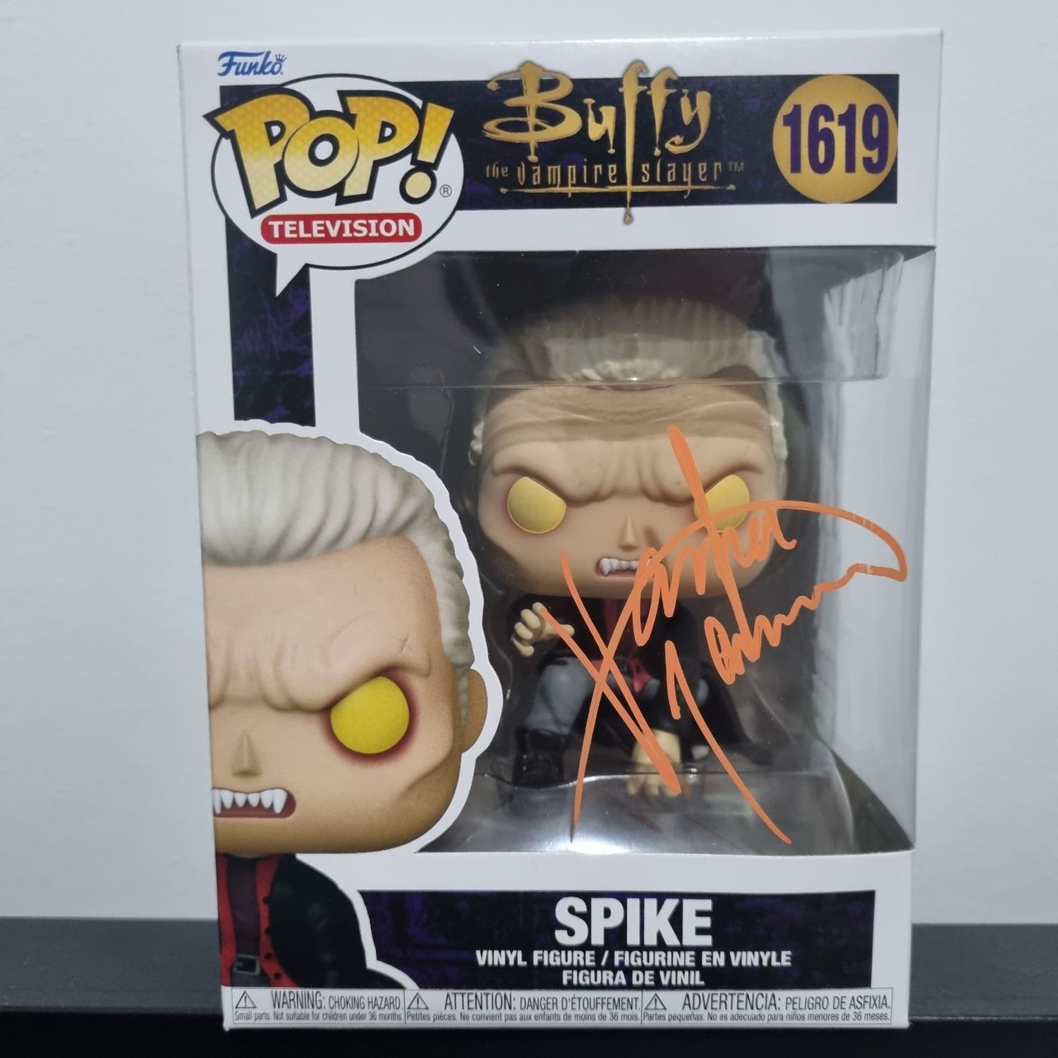 Buffy the Vampire Slayer - Spike (Vampire) Pop! Vinyl Figure (Autographed James Marsters)