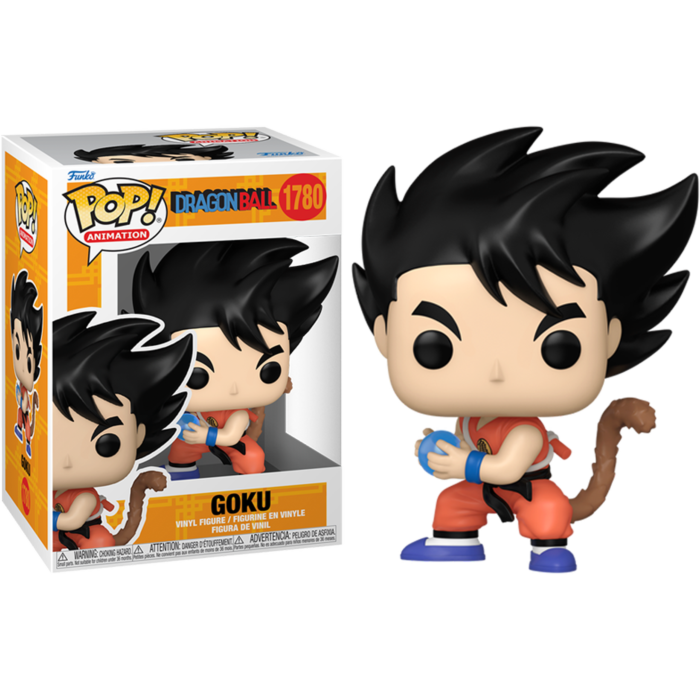 Dragon Ball - Goku with Tail (Kamehameha) Pop! Vinyl Figure