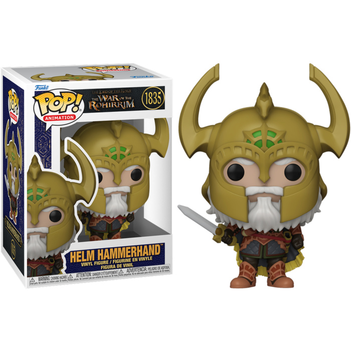 The Lord of the Rings: The War of the Rohirrim - Helm Hammerhand Pop! Vinyl Figure