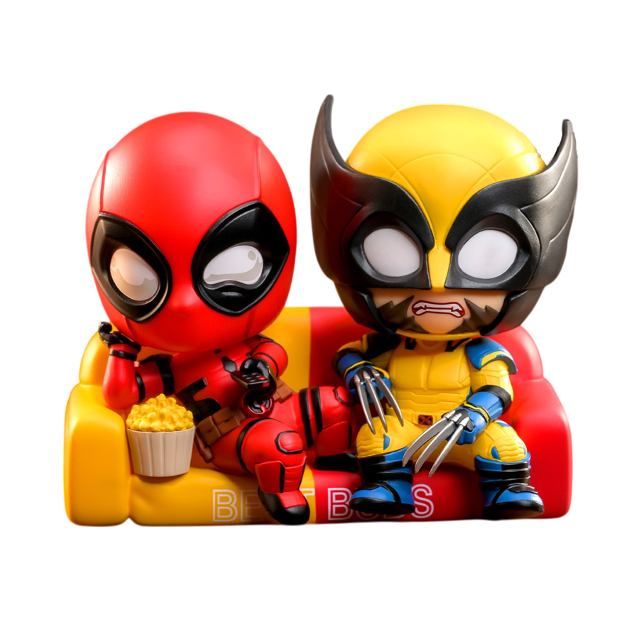 Deadpool &amp; Wolverine - Best Buds on Sofa Cosbaby