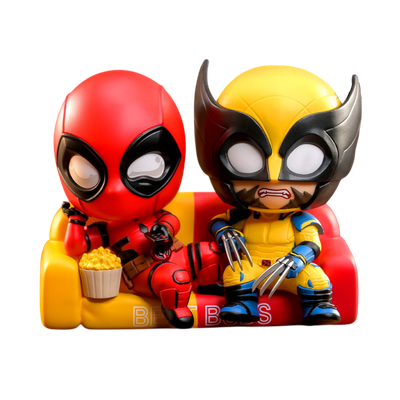Deadpool &amp; Wolverine - Best Buds on Sofa Cosbaby