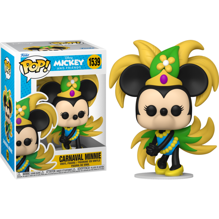 Disney: Mickey and Friends - Carnaval Minnie Pop! Vinyl Figure