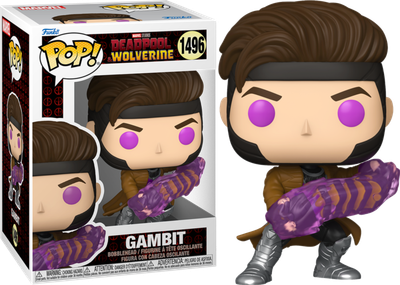 Pre-Order: Deadpool &amp; Wolverine (2024) - Gambit Pop! Vinyl Figure