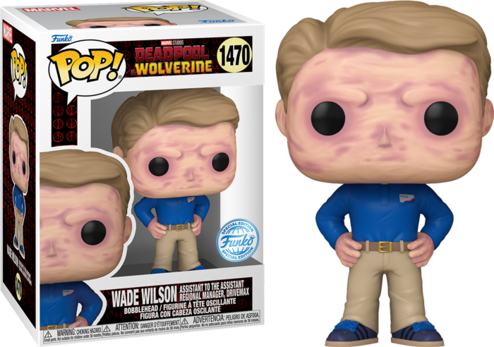 Deadpool &amp; Wolverine (2024) - Wade Wilson Assistant to the Assistant Pop! Vinyl Figure
