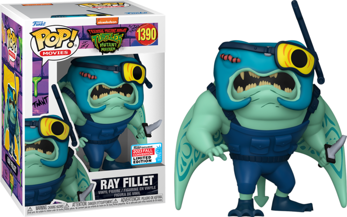 Teenage Mutant Ninja Turtles- Ray Fillet Pop! Vinyl Figure (2023 Fall Convention Exclusive)