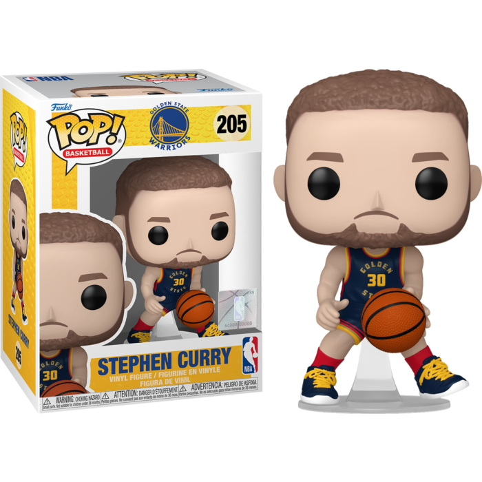 NBA Basketball - Stephen Curry Golden State Warriors 2024 City Edition Pop! Vinyl Figure
