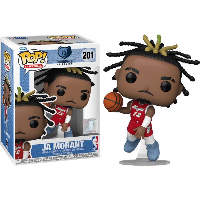 NBA Basketball - Ja Morant Memphis Grizzlies 2024 City Edition Pop! Vinyl Figure