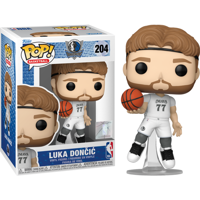 NBA Basketball - Luka Doncic Dallas Mavericks 2024 City Edition Pop! Vinyl Figure